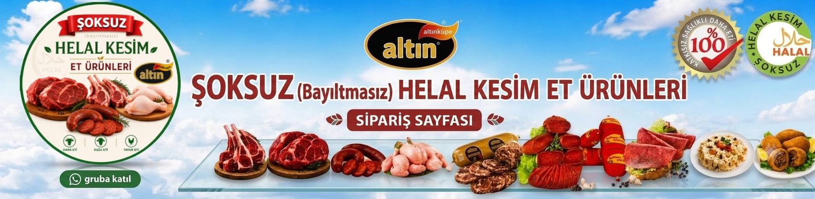 Helal Doğal Et Ürünleri - Sipariş Sayfası